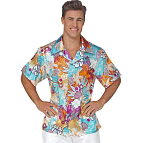 Blomster Hawaiiskjorte Multifarget