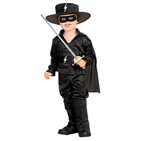 Maskert Zorro Barnekostyme