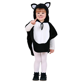 Plysset Kat Børnekostume