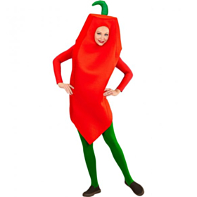 Rød Chili Kostyme