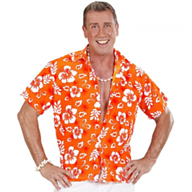 Hawaiiskjorte Oransje