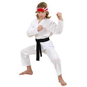 Karate Kid Barnekostyme