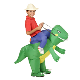 Oppblåsbar Dinosaur Barnekostyme