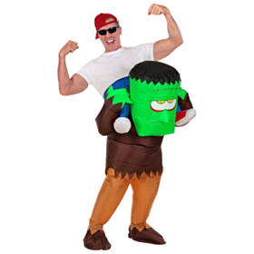 Oppblåsbart Monster Kostyme