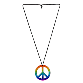 Rainbow Peace Halskjede