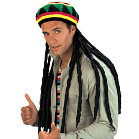 Rasta Parykk Lange Dreadlocks