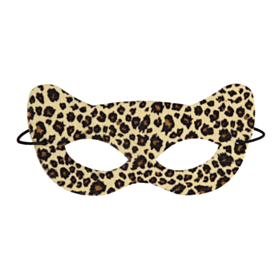 Leopard Øyemaske