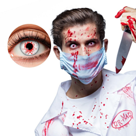 Blodige Halloweenlinser
