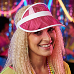 Rosa Poker Solskjerm