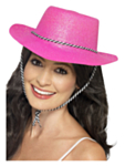 Cowboyhatt Neonrosa