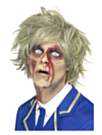 Zombie Parykk Grå og Grønn