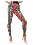 Leggings Neon Leopard