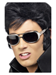 Elvis® 70-talls Solbriller Sølv