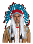 Indianer Fjærhatt
