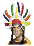 Indianer Hodeplagg Multifarget