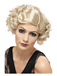 Kort Charleston Parykk Blond