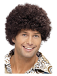 70-talls Disco Afroparykk Brun