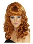Superstjerne Parykk Brun