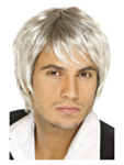 Popstjerne Parykk Brunblond