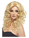 Glamourøs Parykk Blond