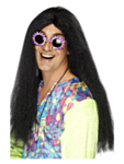 Hippieparykk Svart