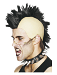 Mohawk Parykk Svart