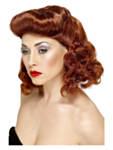 Pin-Up Parykk Brun