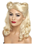 Pin-up Parykk Blond