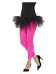 80-talls Blonde Leggings Neonrosa