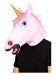 Enhjørning Maske Rosa