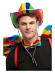 Regnbue Cowboyhatt