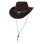 Okse Cowboy Hatt Brun