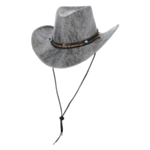 Cowboyhatt Grå