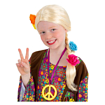 Prinsesse Hippie Barneparykk