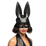 Playboy Kaninmaske Svart