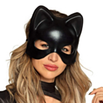 Katt Halvmaske