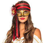 Venezisk Pirat Øyemaske