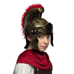 Romersk Soldat Barnehjelm