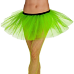 90-talls Tutu Skjørt Neongrønn
