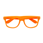 Neonbriller Oransje