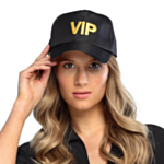VIP Caps Svart og Gull