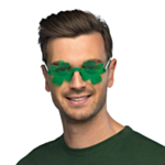 St. Patricks dag Firkløver Partybriller