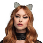Glitter Katt Hårbøyle
