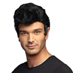 Grease Parykk Svart
