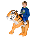 Oppblåsbar Tiger Barnekostyme