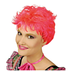 Neon 80-talls Parykk Rosa