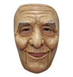 Gammel Mann Latex Maske