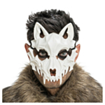 Skjelett Ulv Maske