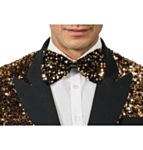 Glitter Sløyfe Bronse