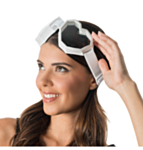 Hjerte Partybriller Goggles Hvit